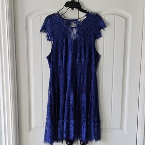 Cobalt blue dress